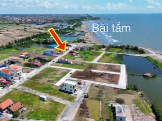 Cần bán lô đất bãi biển khu du lịch nằm trong khu kinh tế biển ninh cơ, giá 1,55 tỷ, dt 91m²