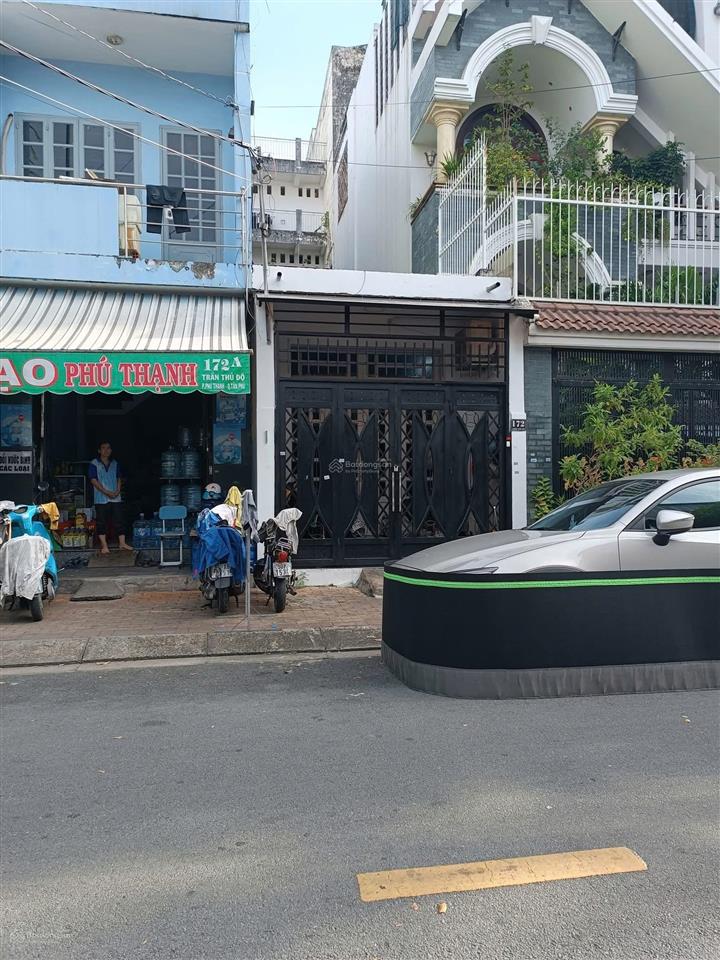 Mặt tiền trần thủ độ, phú thạnh ( nhà cấp 4 , dt 3.5x18.5m 64m2 )