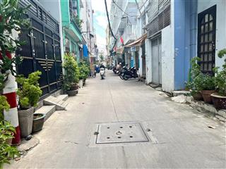 Hẻm 6m phú thọ hoà, q tân phú (nhà 2 tấm, dt 5x18m nở hậu 8.5m cn 117m2)