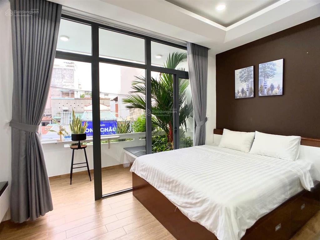 Chung cư mini, phòng ngủ riêng/studio, y hình, bao phí, cửa sổ thoáng cầu lê văn sỹbờ kè trường sa