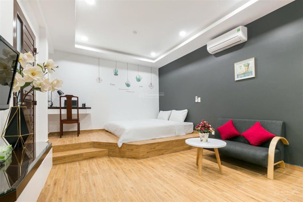 Chung cư mini, phòng ngủ riêng/studio, y hình, bao phí, cửa sổ thoáng cầu lê văn sỹbờ kè trường sa