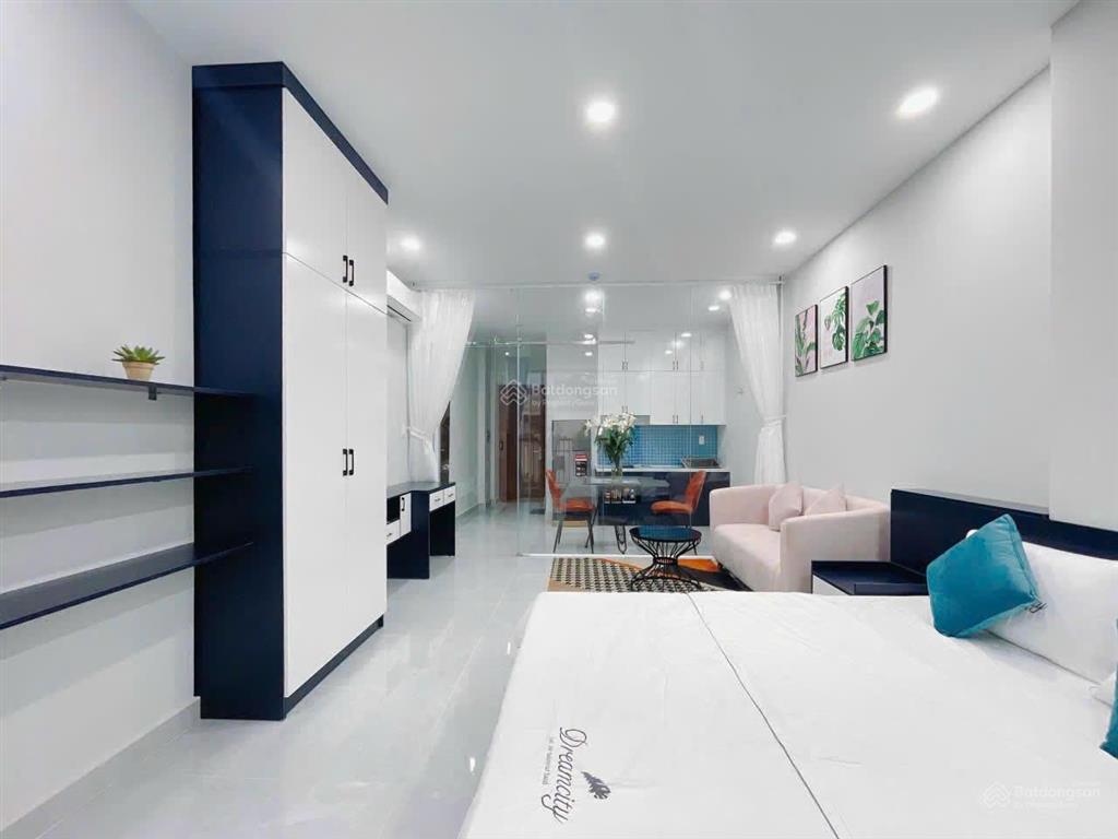 Căn hộ 1 phòng ngủ, ban công, 50m2, chợ tân định, cv lê văn tám, cầu kiệu, cầu lê văn sỹ