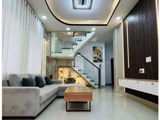 Nhà mới ở ngay q.8, 35m, 3 tầng, 4.x tỷ hẻm 4m ba đình (0918 846 ***)