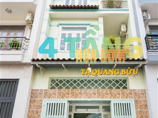 Nhà 4 tầng hơn 50m², nhỉnh 6 tỷ, ch.153 tạ quang bửu, ngang 4.3m nở hậu, aloo9188466o8