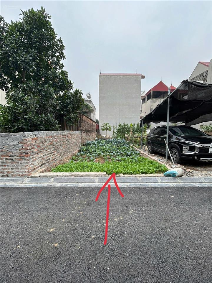 Bán đất thôn đoài  nam hồng  đông anh ngõ thông ô tô 50m giá chưa đến 4 tỷ