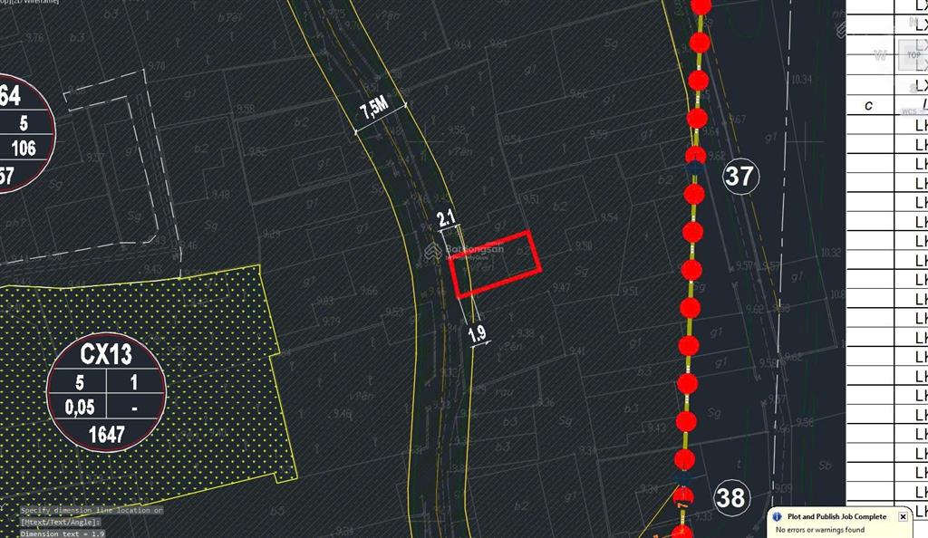 Bán đất thôn đoài nam hồng đông anh ngõ thông ô tô 60m giá 4,7 tỷ