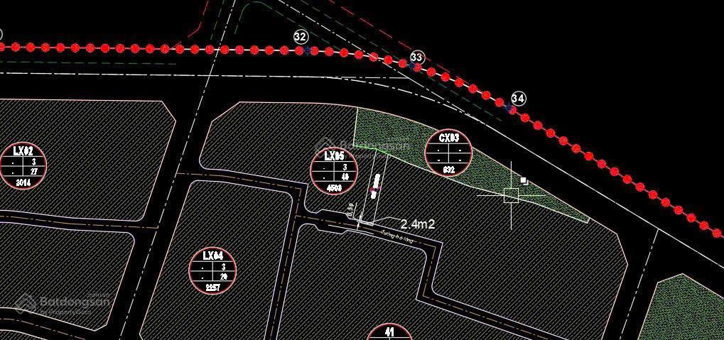 Bán đất tằng my nam hồng đông anh, ngõ thông ô tô, 104.4m2, giá 45tr/m2