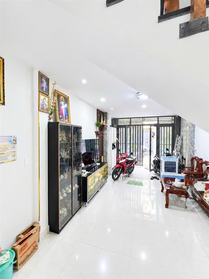 Hẻm xe hơi thông  nguyễn văn khối, gv  45m2 (3,7 x 12)  trệt 1 lầu, ở ngay  chỉ 3,7