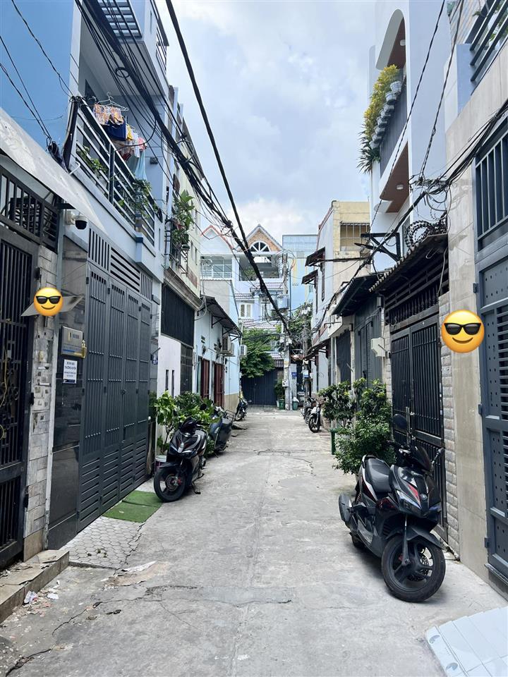 Nhà 46m2  4 tầng, sân thượng, 4pn  hẻm xe hơi  bùi quang là, gò vấp, 4,7 tỷ
