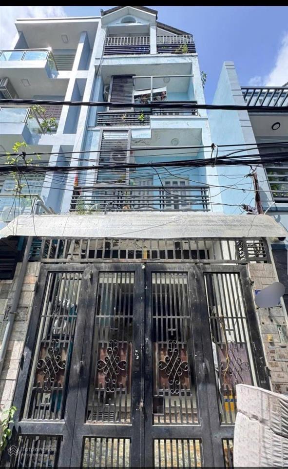 Nhà 46m2  4 tầng, sân thượng, 4pn  hẻm xe hơi  bùi quang là, gò vấp, 4,7 tỷ