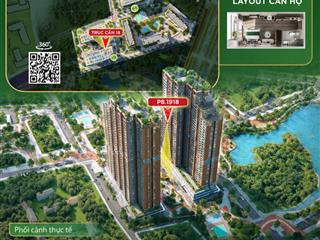 Chỉ hơn 700 triệu vốn ban đầu sở hữu ngay căn studio view nội khu đẹp tại the parkland