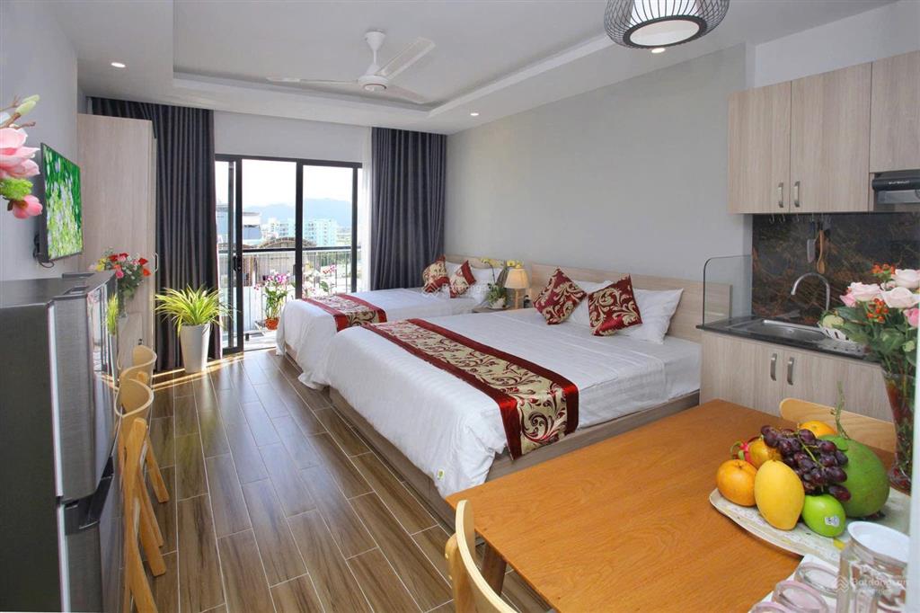 Bán toà căn hộ phố tây nha trang  sẵn đòng tiền  hẻm ô tô