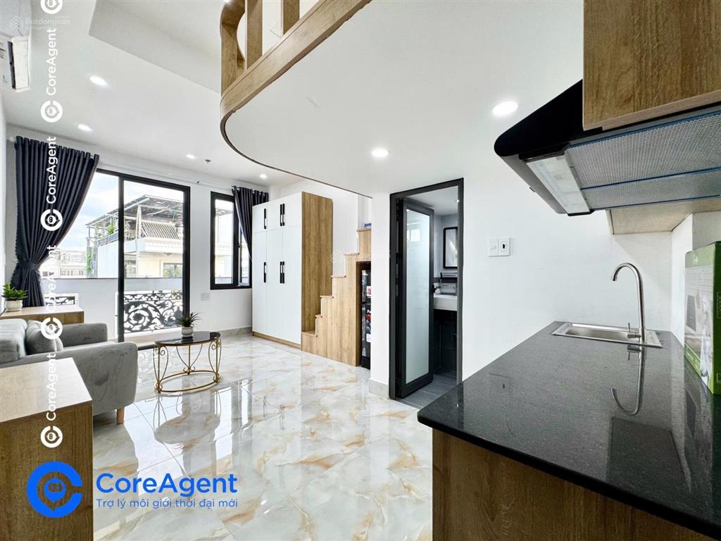 Khai trương chdv full nội thất cao cấp  ngay ngã 4 bốn xã, nhận ( sạc ) xe điện  có thang máy