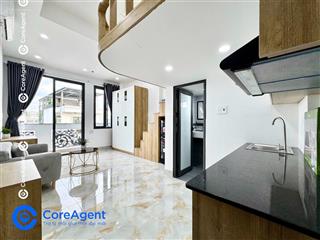 Khai trương chdv full nội thất cao cấp  ngay ngã 4 bốn xã, nhận ( sạc ) xe điện  có thang máy