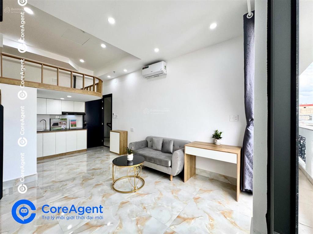 Khai trương chdv full nội thất cao cấp  ngay ngã 4 bốn xã, nhận ( sạc ) xe điện  có thang máy