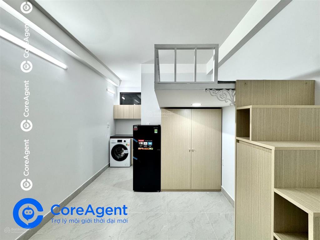 Phòng có gác full nội thất gần đh ba gia, đh tài nguyên môi trường, etown, adora hoàng văn thụ