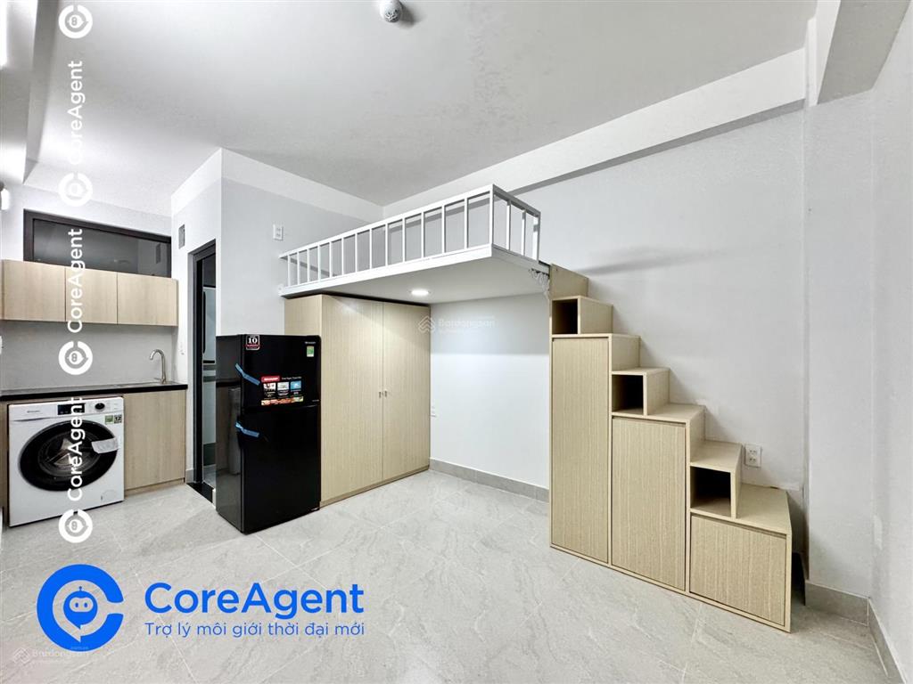 Phòng có gác full nội thất gần đh ba gia, đh tài nguyên môi trường, etown, adora hoàng văn thụ