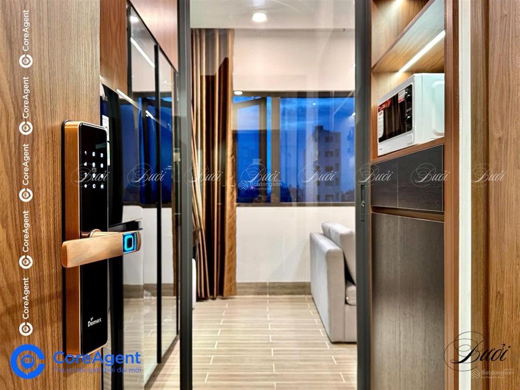 Chdv 1 phòng ngủ full nt gần svđ phú thọ, vòng xoay lê đại hành  mới xây, thang máy