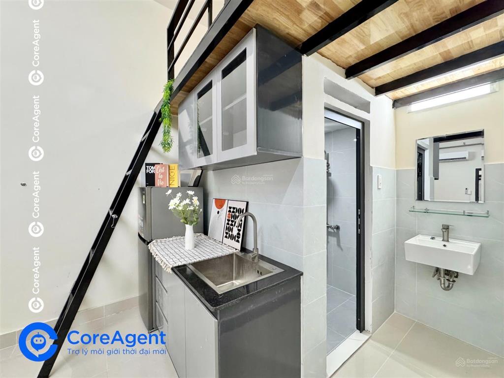 Phòng tầng trệt siêu rộng  full nt mới 100%  có sân nắng trồng rau  máy giặt riêng