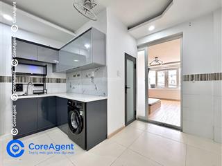 Căn hộ 1 phòng ngủ  1 phòng khách sang xịn mịn full nt ngay luỹ bán bích  vườn lài  thang máy