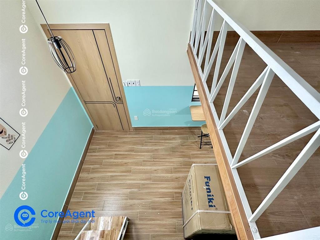 Căn hộ gác phong cách satorini  mới xây 100%  full nội thất  giặt phơi riêng gần aeon tp