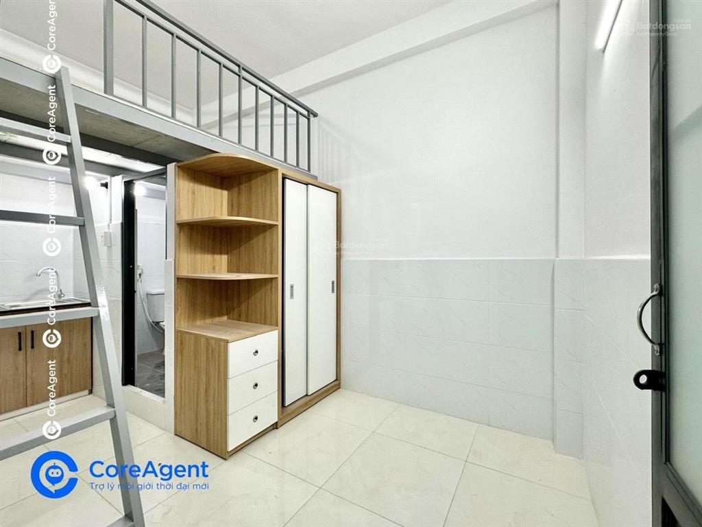 Nhà trọ xây mới gần võ văn kiệt  mega bình phú  thang máy  full nội thất
