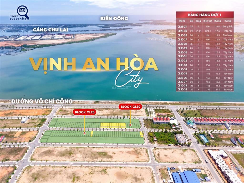 Chỉ 11tr/m2 đất kđt vịnh biển đà nẵng sẵn sổ công chứng ngay.