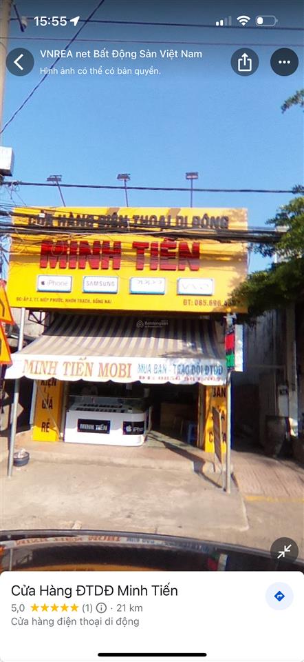 Bán nhà mặt tiền đường hùng vương, chợ hiệp phước, thị trấn hiệp phước, nhơn trạch