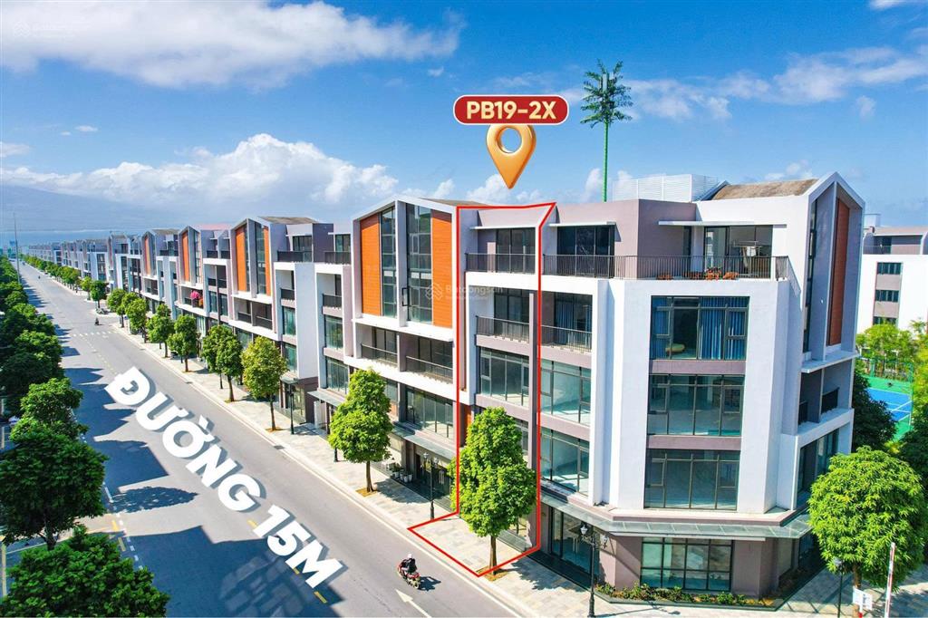Shophouse view công viên, kinh doanh 2 mặt tiền đường 25m thông ra chung cư. giảm giá chỉ còn 13 tỷ