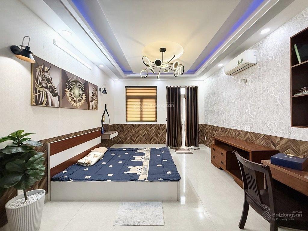 Hẻm xe tải 8m  10m ra mặt tiền quang trung  dt 4x16m  5 tầng  kinh doanh đa nghành chỉ 8.8tỷ