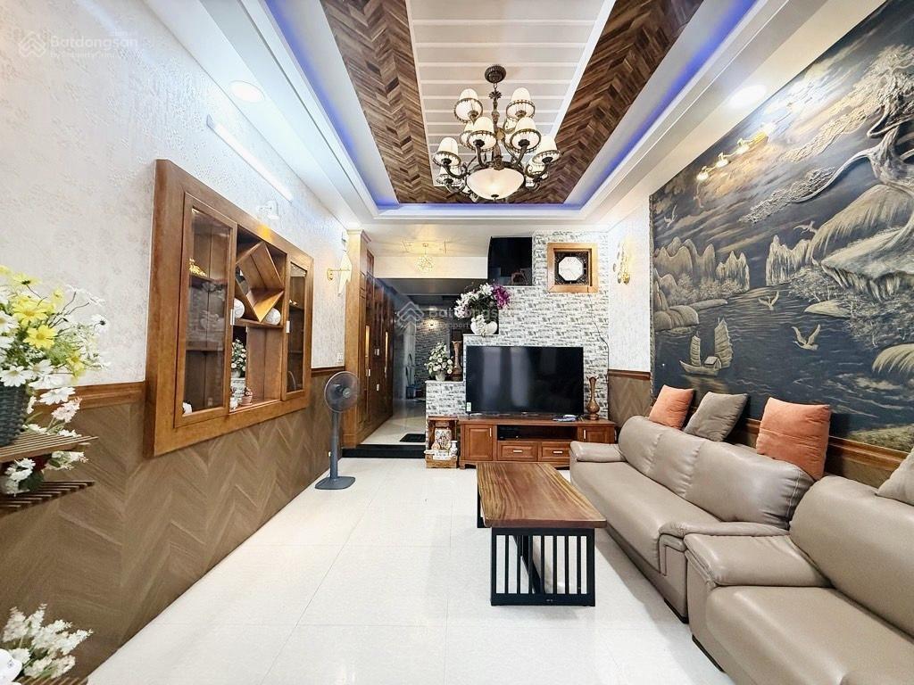 Hẻm xe tải 8m  10m ra mặt tiền quang trung  dt 4x16m  5 tầng  kinh doanh đa nghành chỉ 8.8tỷ