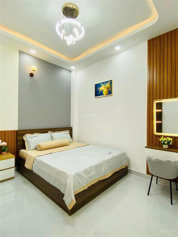 Nhà lê quang định, bình thạnh 42,5m² giá chỉ 3.4ty bê tông cốt thép, sổ hồng riêng,hẽm xe hơi 4m.