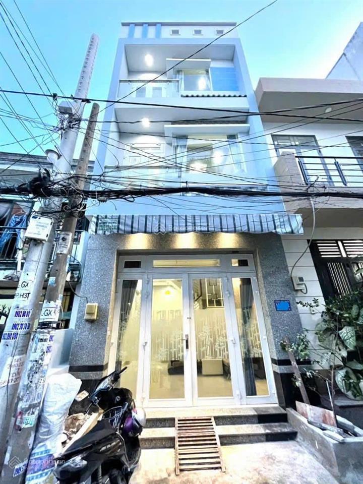 Nhà gò vấp 2ty580 47,4m2, đường nguyễn văn lượng  4 tầng 3 phòng ngủ, cách lotte mart gò vấp 50m