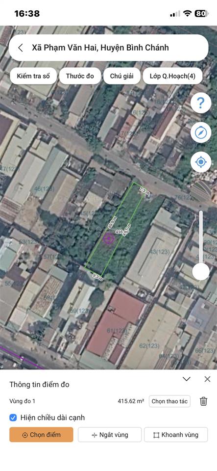 Càn bán đất thổ cư mặt tiền liên ấp 23, giá 12 tỷ.