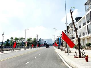 Bán gấp nhà lk kđt ao sào  hàng xóm louis hoàng mai, đường chính rộng, kinh doanh, 73m2 chào 24 tỷ