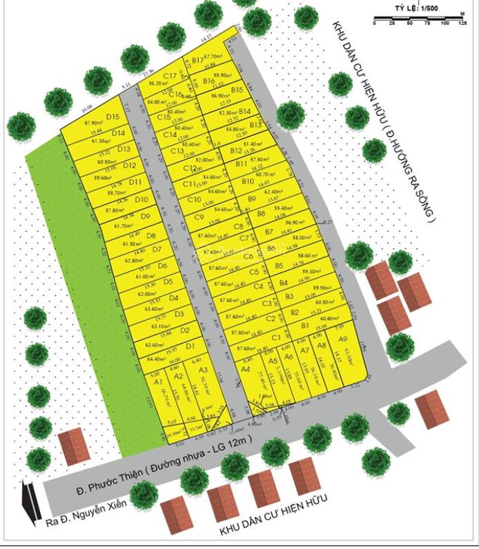 [giá 2 tỷ350] bấn gấp đất kdc kế vinhomes grand park . dt 4855m2  sổ hồng riêng .  0903 632 ***