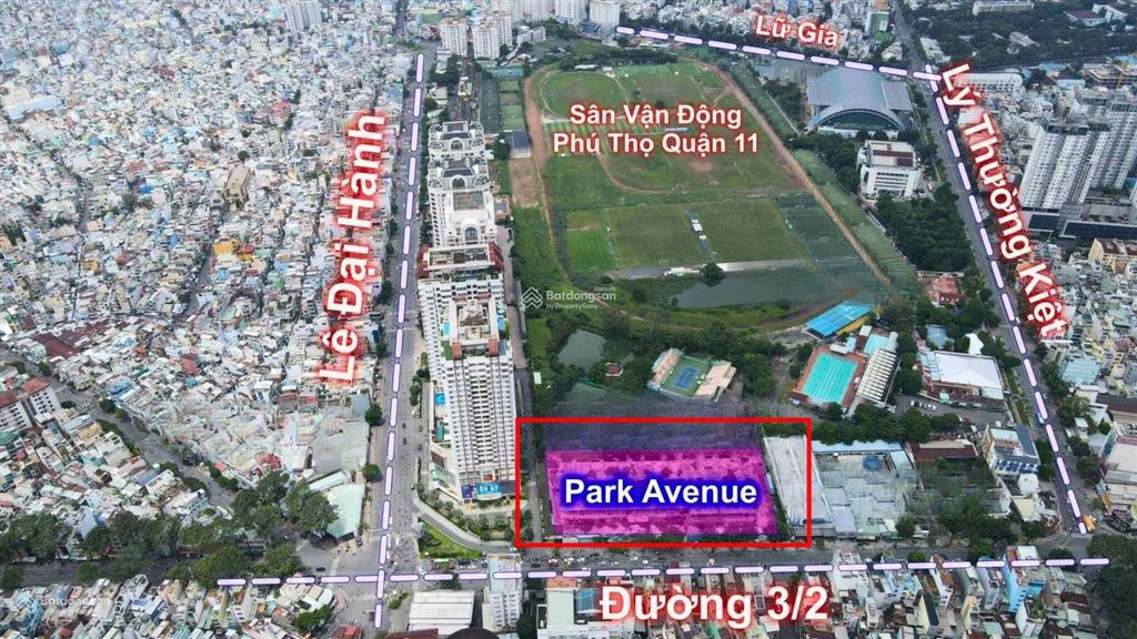 Căn hộ 3pn, 2wc, 92m2 mặt tiền đường 3/2 tại the park avenue, 9,5 tỷ đã bao gồm thuế phí