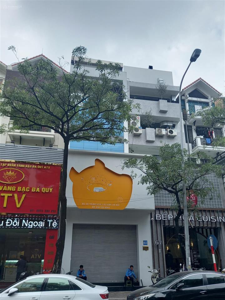 Chính chủ cần bán nhà mặt phố trung hoà, vũ phạm hàm, cầu giấy, hà nội. nhỉnh 80 tỷ