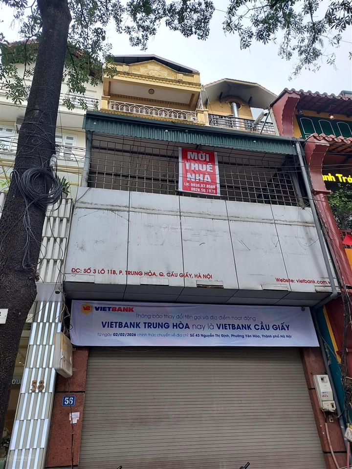 Bán nhà mặt phố trung hoà, vũ phạm hàm, yên hoà, cầu giấy, hà nội. lô góc kinh doanh.