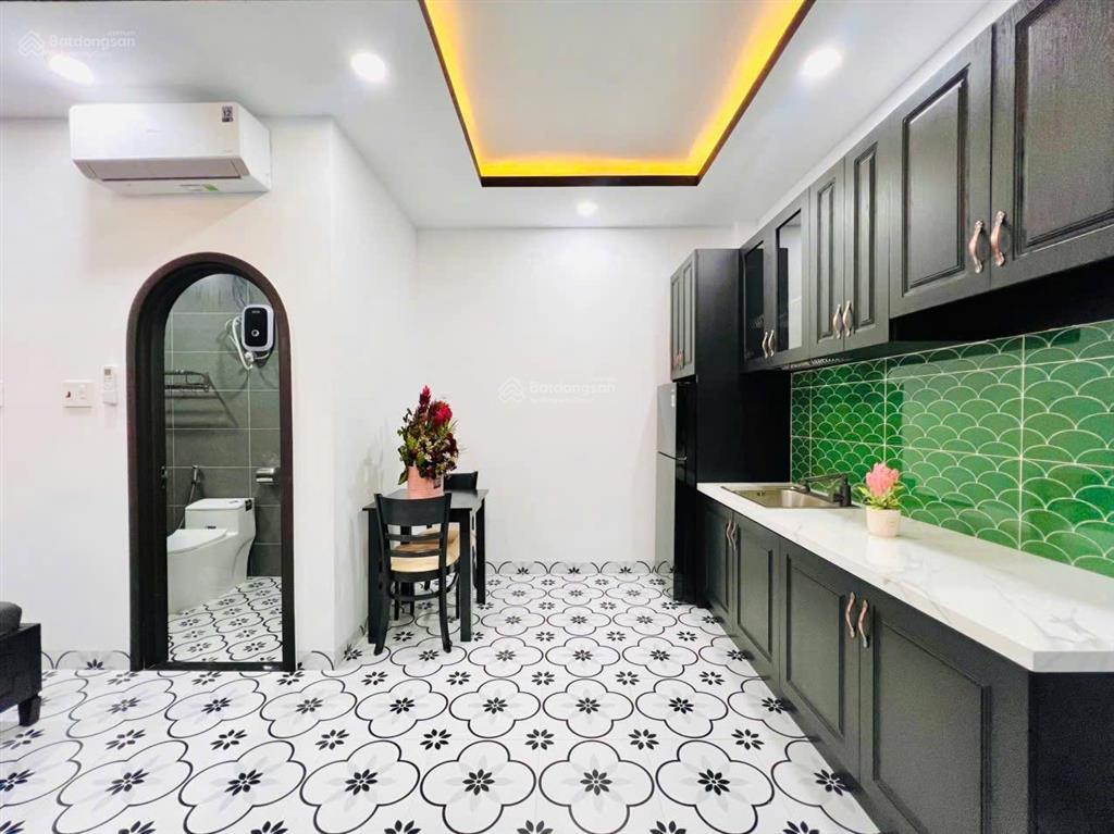 Căn hộ studio cao cấp thiết kế sang trọng đầy đủ nội thất gần bà hom  khu tên lửa  ngã tư bốn xã
