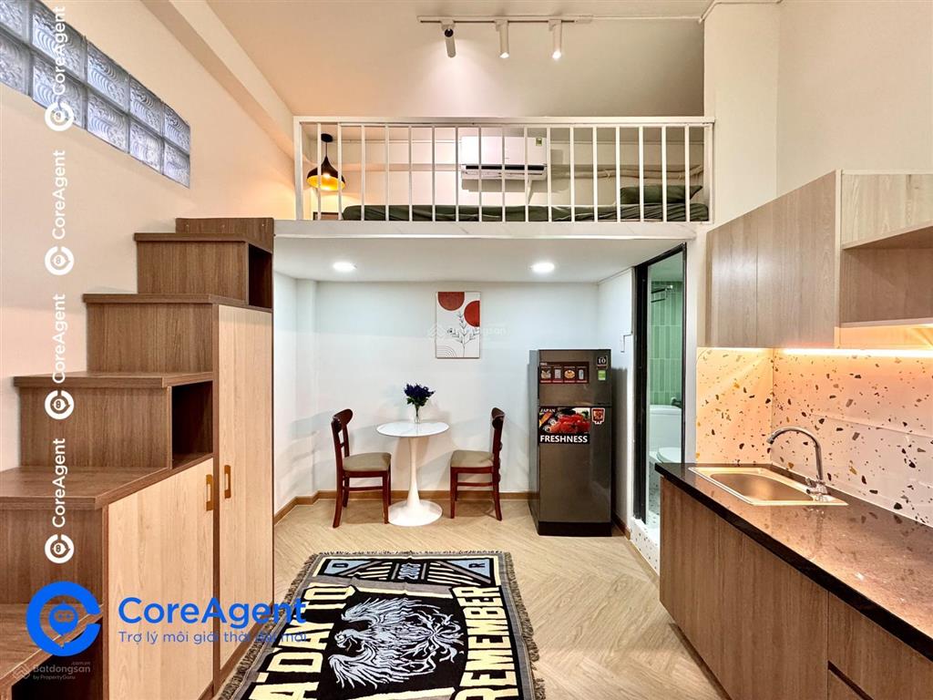 Khai trương căn hộ duplex full nội thất ngay vòng xoay lê đại hành  nhà thờ phú bình gần đầm sen