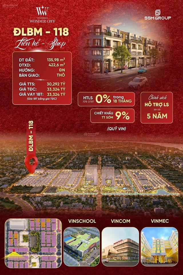 Chỉ 10,5 tỷ vốn tự có sở hữu ngay shophouse mặt phố sầm uất nhất wonder city