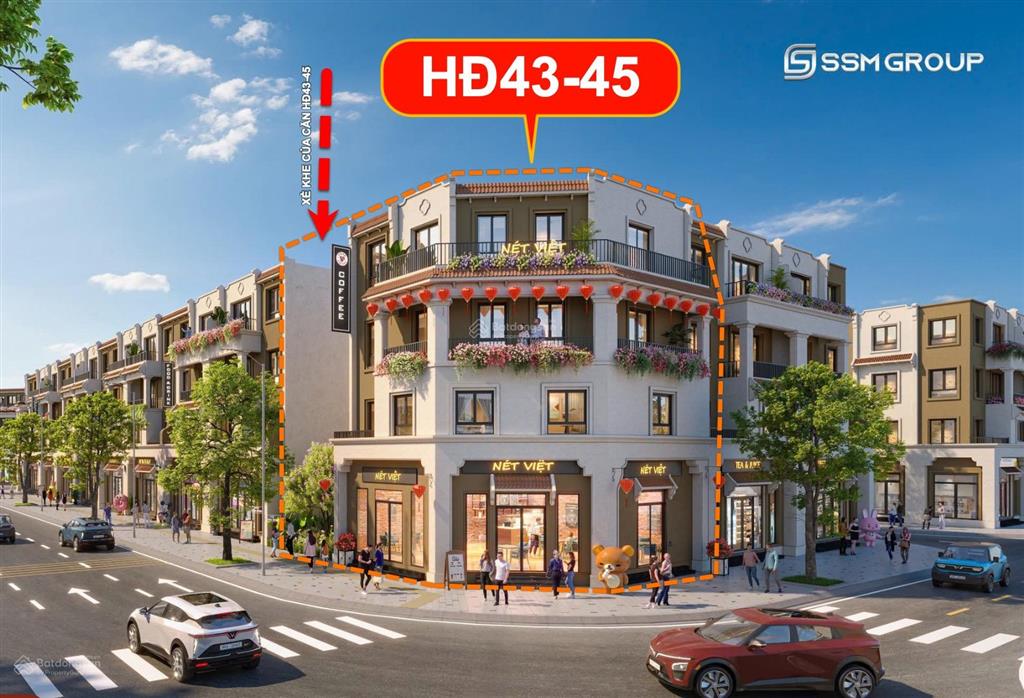 Siêu phẩm liền kề shop góc cổng trường vinschool