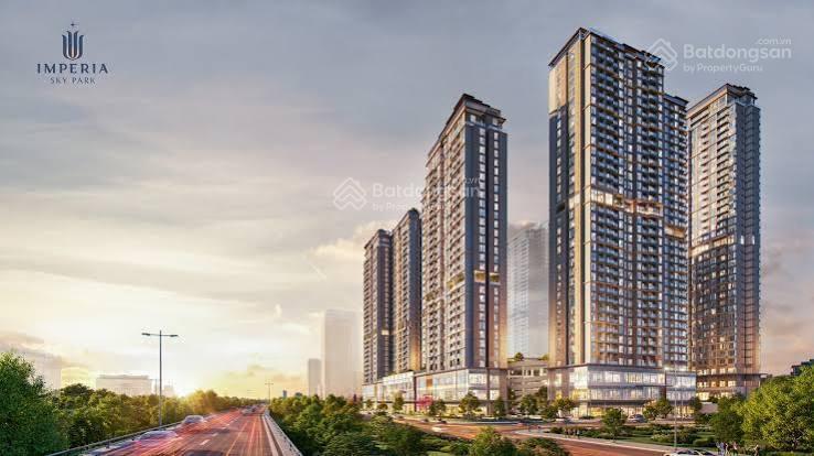 Căn góc 2pn tầng cao tại tòa sky 1  imperia sky park