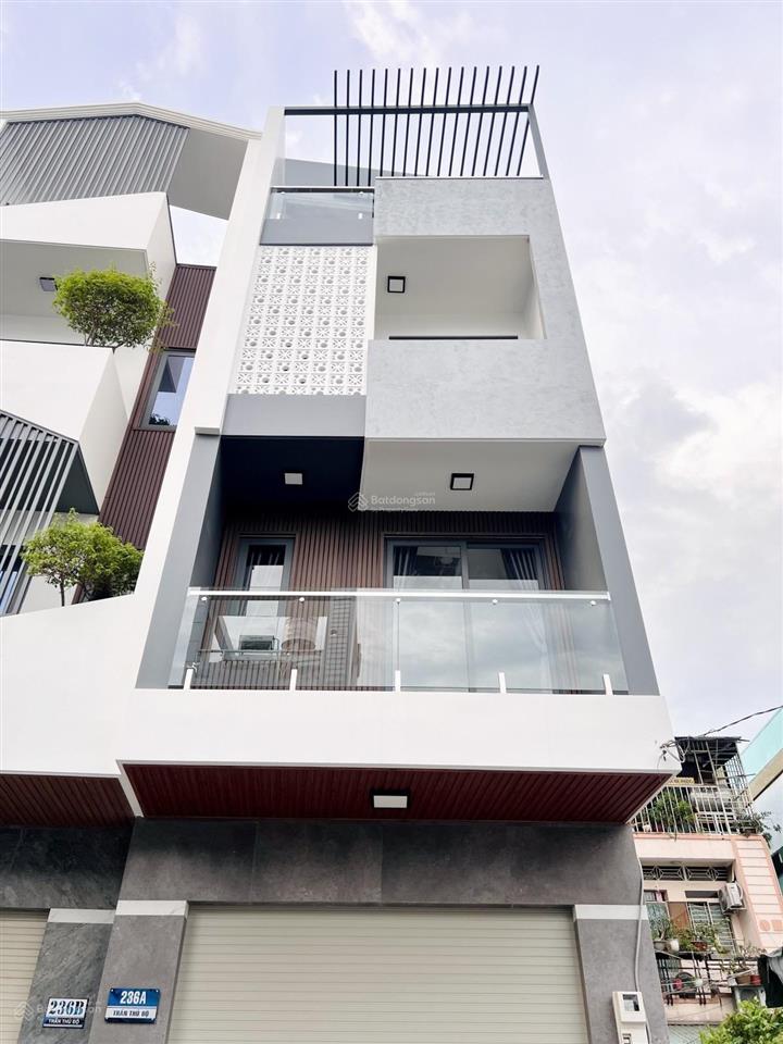 Siêu phẩm mtkd 4 tầng mới ở ngay tân phú  ngay trần thủ độ giáp khu họ lê và nguyễn sơn, văn cao