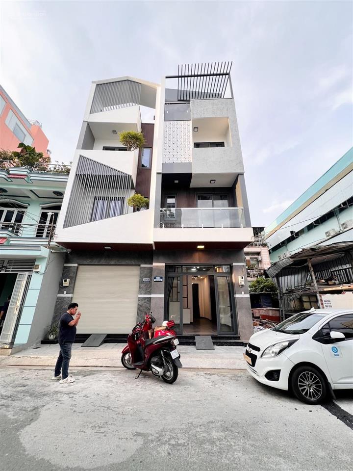 Siêu phẩm mtkd 4 tầng mới ở ngay tân phú  ngay trần thủ độ giáp khu họ lê và nguyễn sơn, văn cao