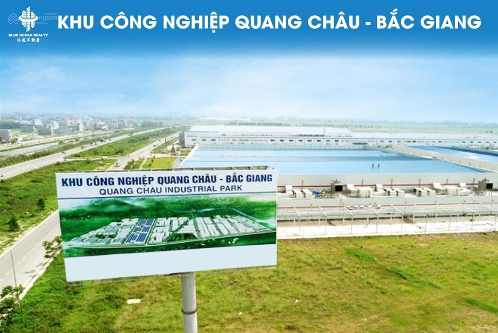 3,68 tỷ 100m2 sở hữu ngay lô đất cách kcn quang châu 200m