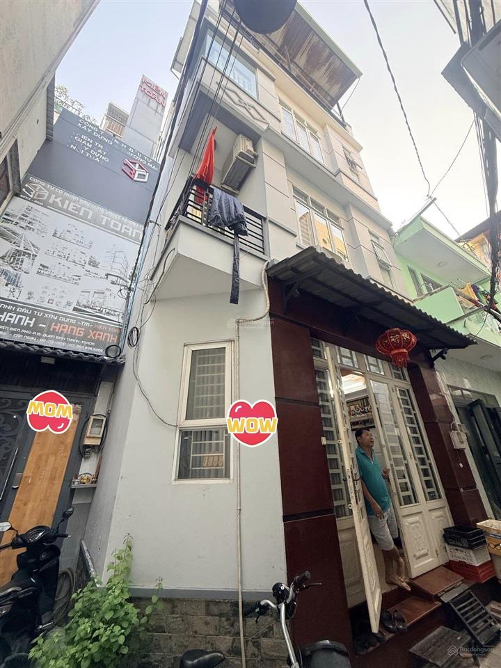 Vài bước sang quận 1, lô góc ko lộ giới sát hxt ngay điện biên phủ 50m2 4t sổ vuông chỉ 7,6 tỉ tl