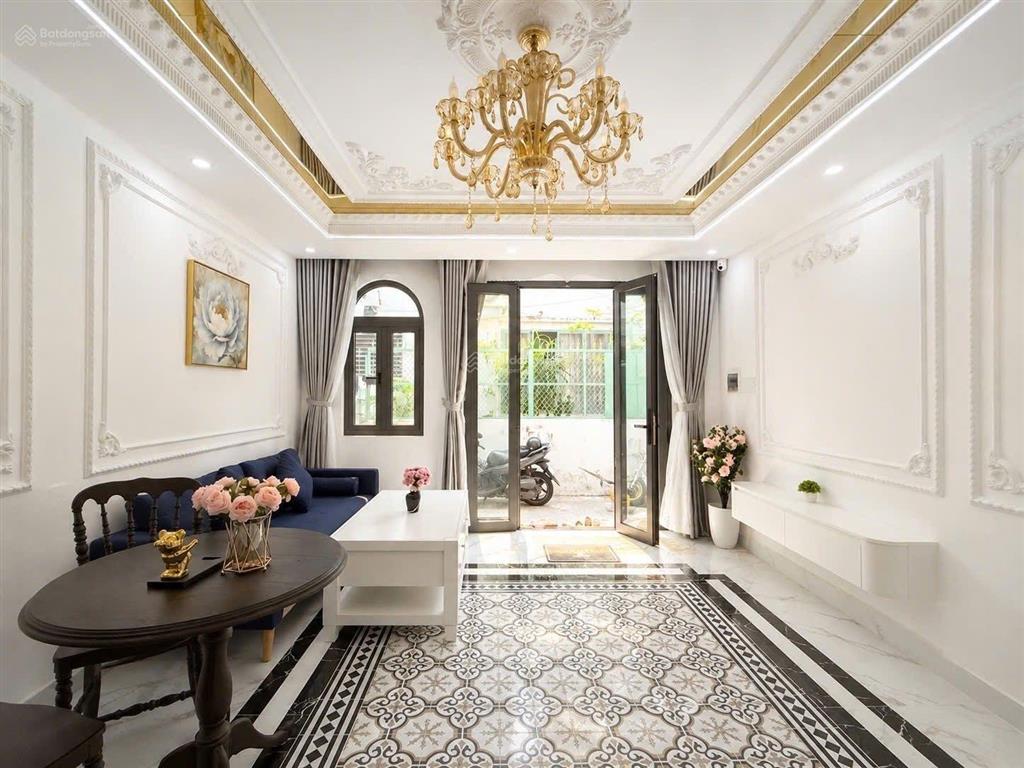 Siêu phẩm xây mới gần nguyễn văn trỗi nhà đẹp nội thất vip 43m2 với 3 phòng ngủ ban công trước sau