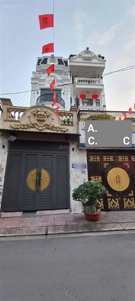 Bán nhà mặt tiền 84m2  4 tầng  6pn  đường tth9  p.tân thới hiệp  quận 12